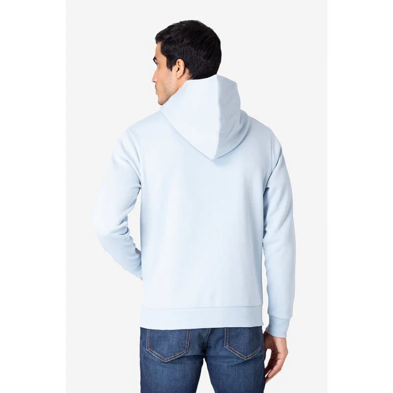 Men's Light Blue Hoodies - Image 4