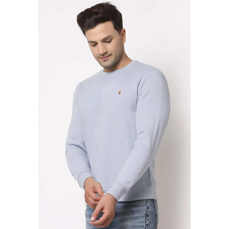 Men's Light Blue Sweatshirt - Image 2