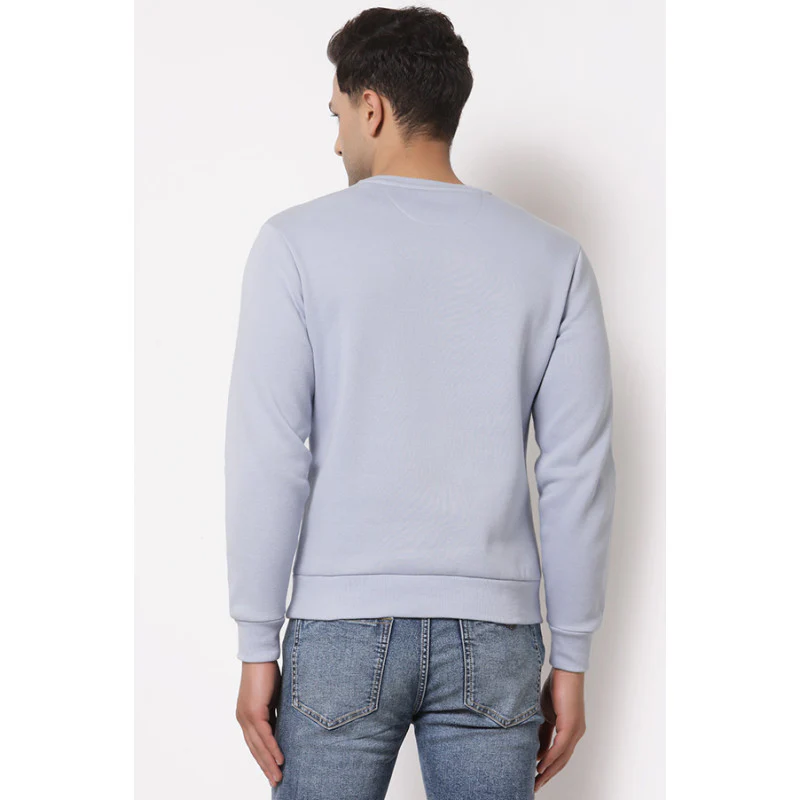 Men's Light Blue Sweatshirt - Image 3