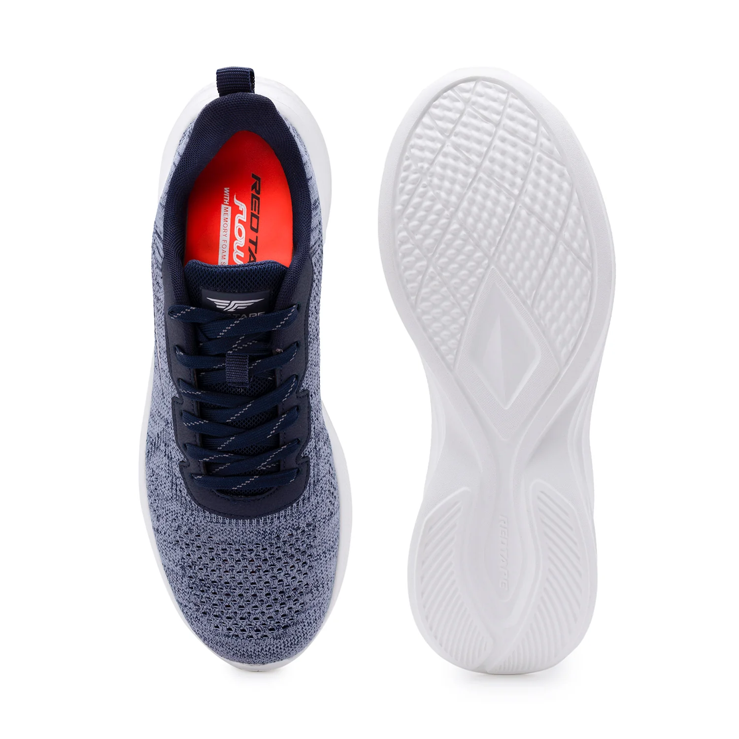 Men Light Blue Walking Shoes - Image 5