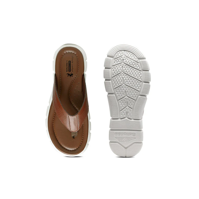 Men's Light Brown Thong Sandal - Image 5