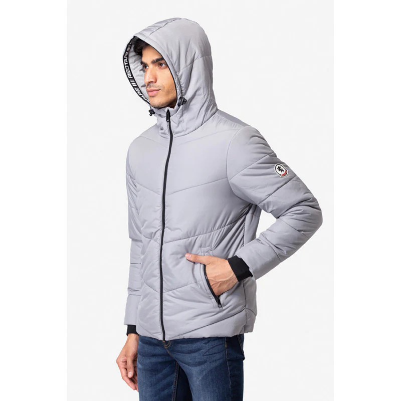 Men's Light Grey Jacket - Image 2