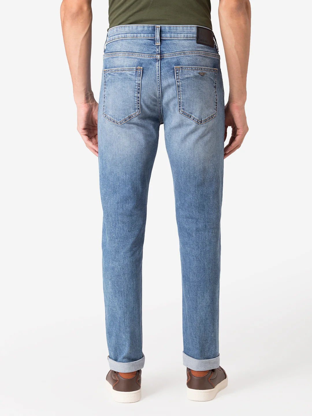 Men Mid Blue Jeans - Image 4