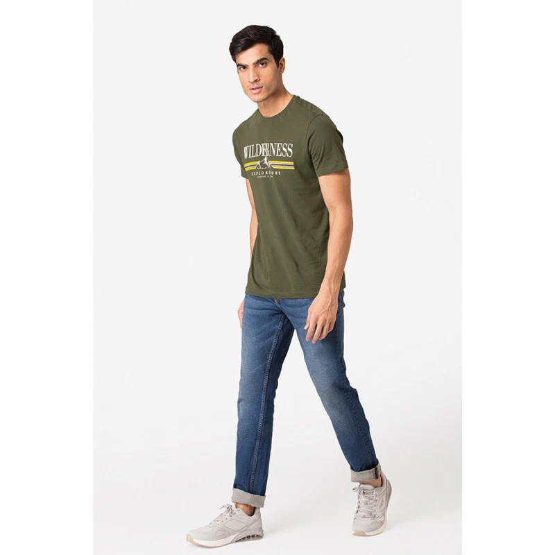 Men's Mid Blue Jeans - Image 5