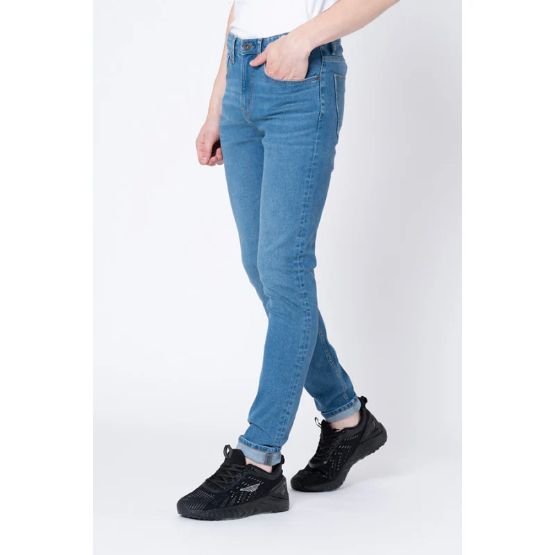 Men's Mid Blue Skinny Jeans - Image 2
