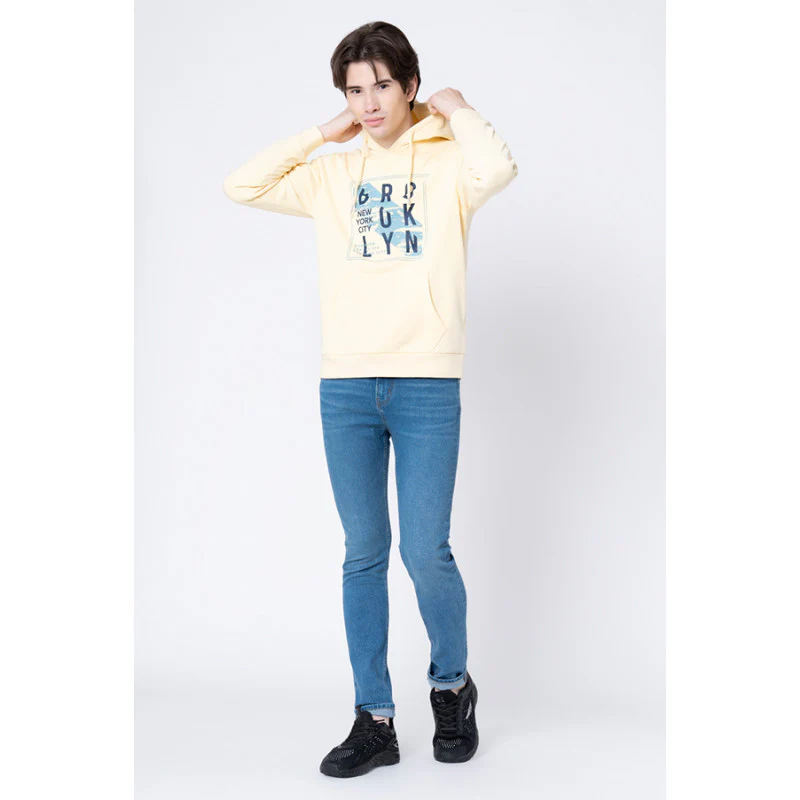 Men's Mid Blue Skinny Jeans - Image 5