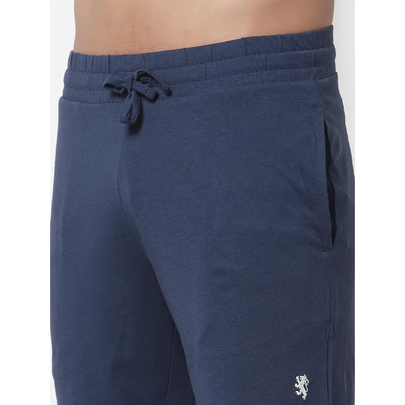 Men's Mid Blue Active wear Shorts - Image 2