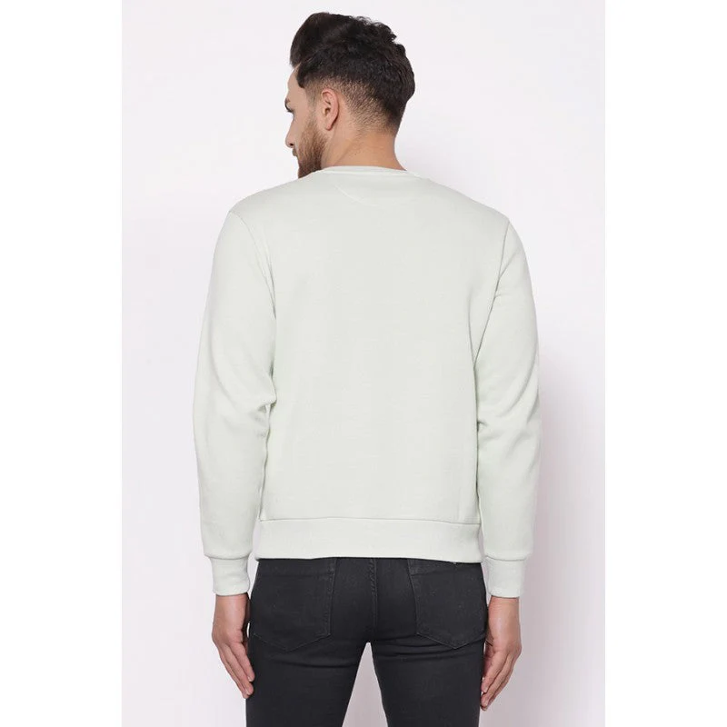 Men's Mint Green Sweatshirt - Image 3