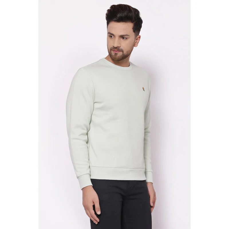 Men's Mint Green Sweatshirt - Image 2
