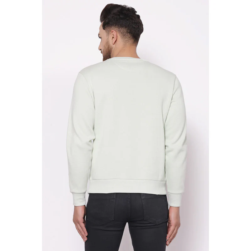 Men's Mint Green Sweatshirt - Image 3