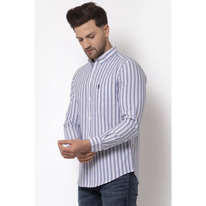 Men Multi Striped Shirt - Image 2