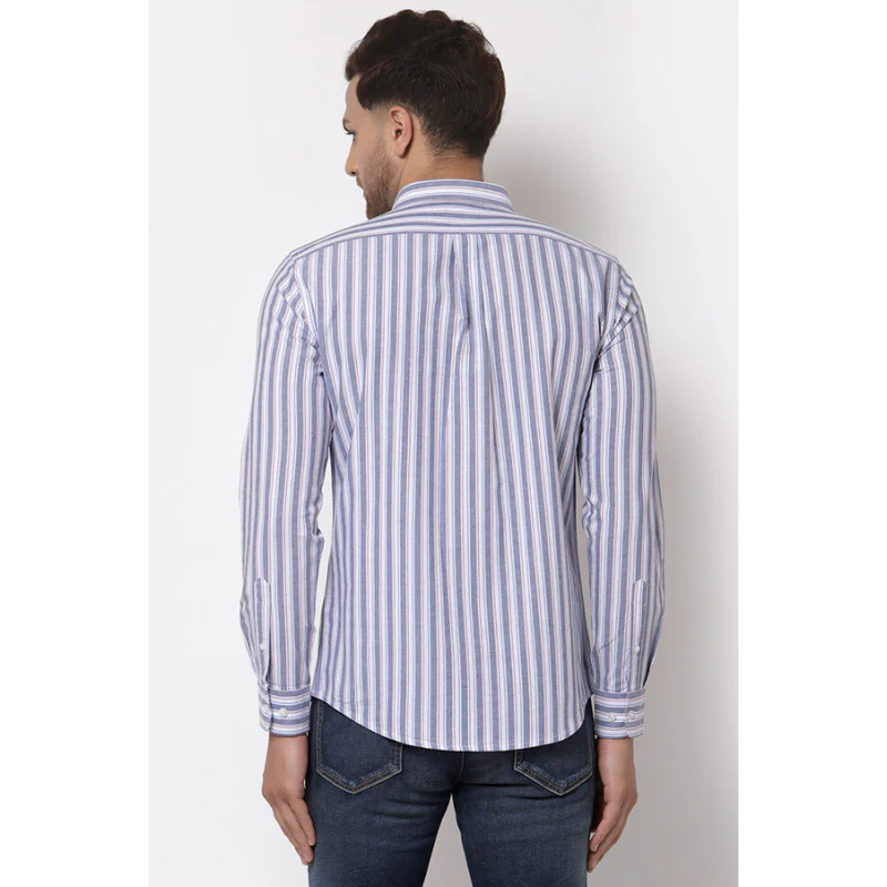 Men Multi Striped Shirt - Image 3