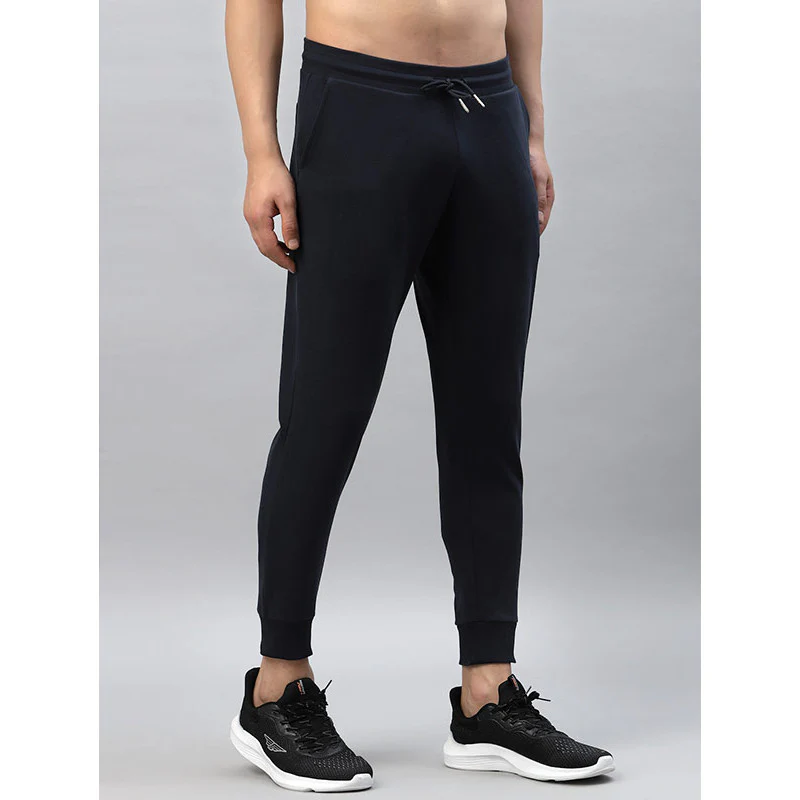 Men Navy Activewear Joggers - Image 2
