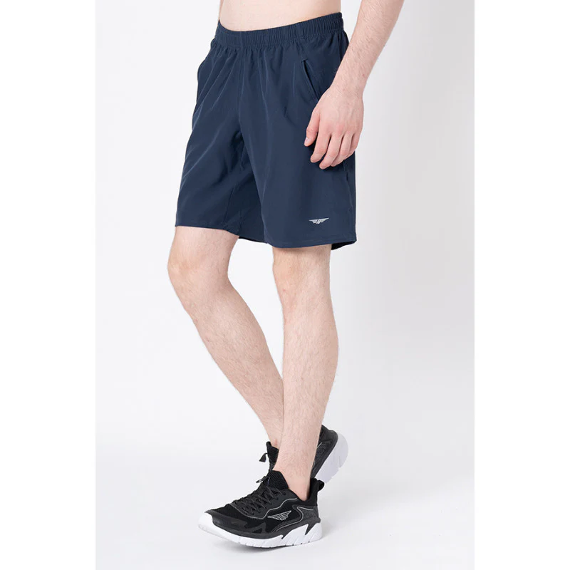 Men's Navy Activewear Shorts - Image 2