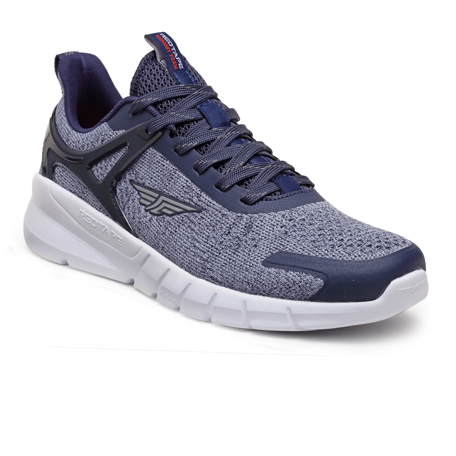 Men Navy Blue Walking Shoes - Image 2