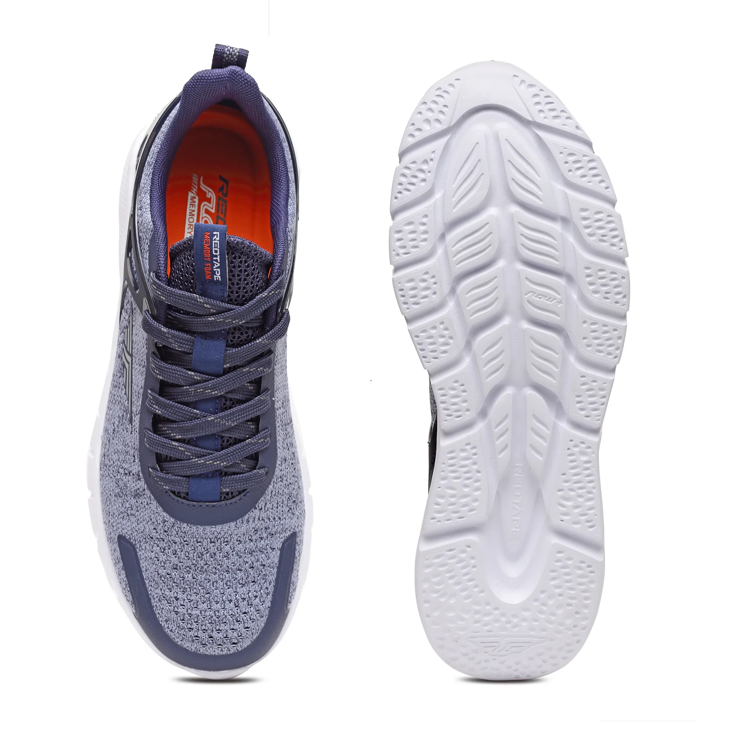 Men Navy Blue Walking Shoes - Image 6