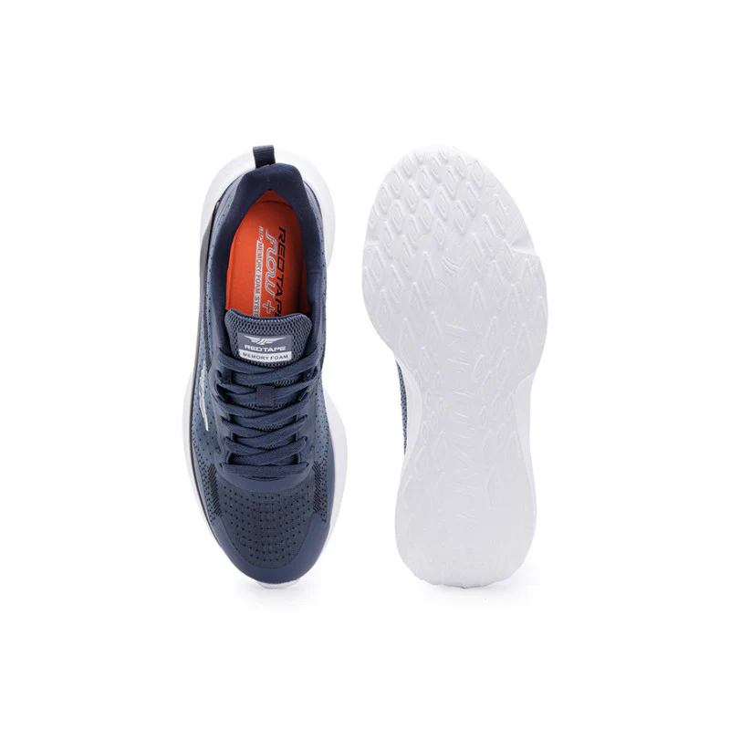 Men's Navy Blue Walking Shoes - Image 6