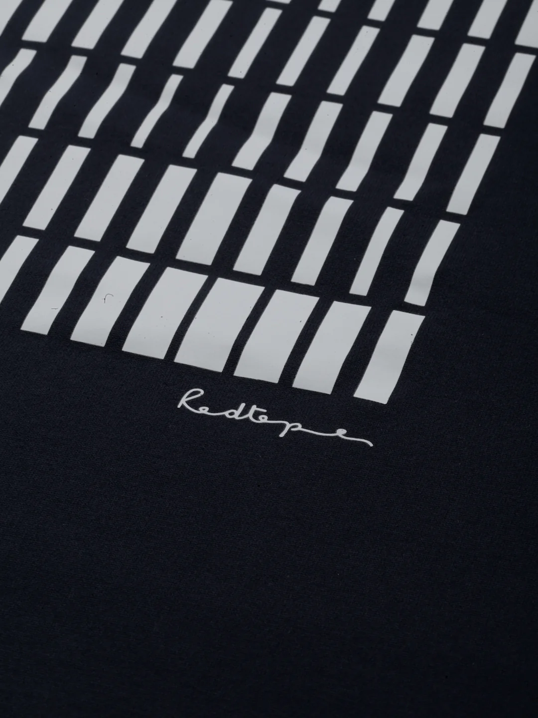 Men Navy Round Neck Activewear T-Shirt - Image 5