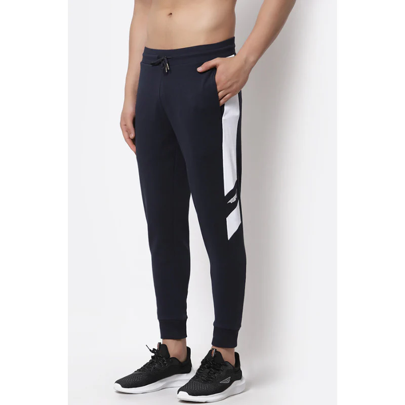 Men's Navy Active wear Jogger - Image 2