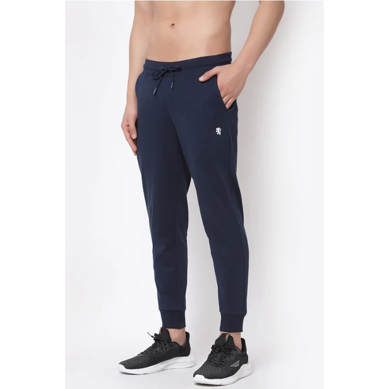Men Navy Sports Joggers - Image 2