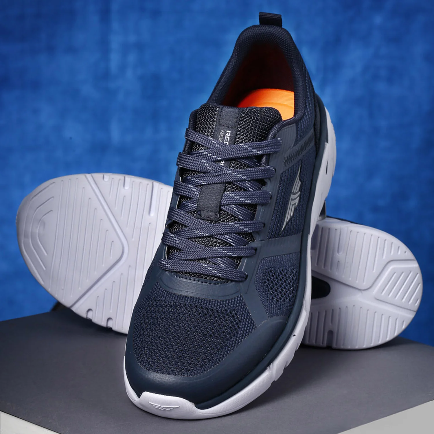 Men Navy Walking Shoes - Image 6