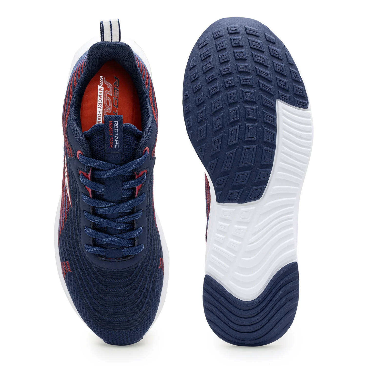 Men's Navy Walking Shoes - Image 5