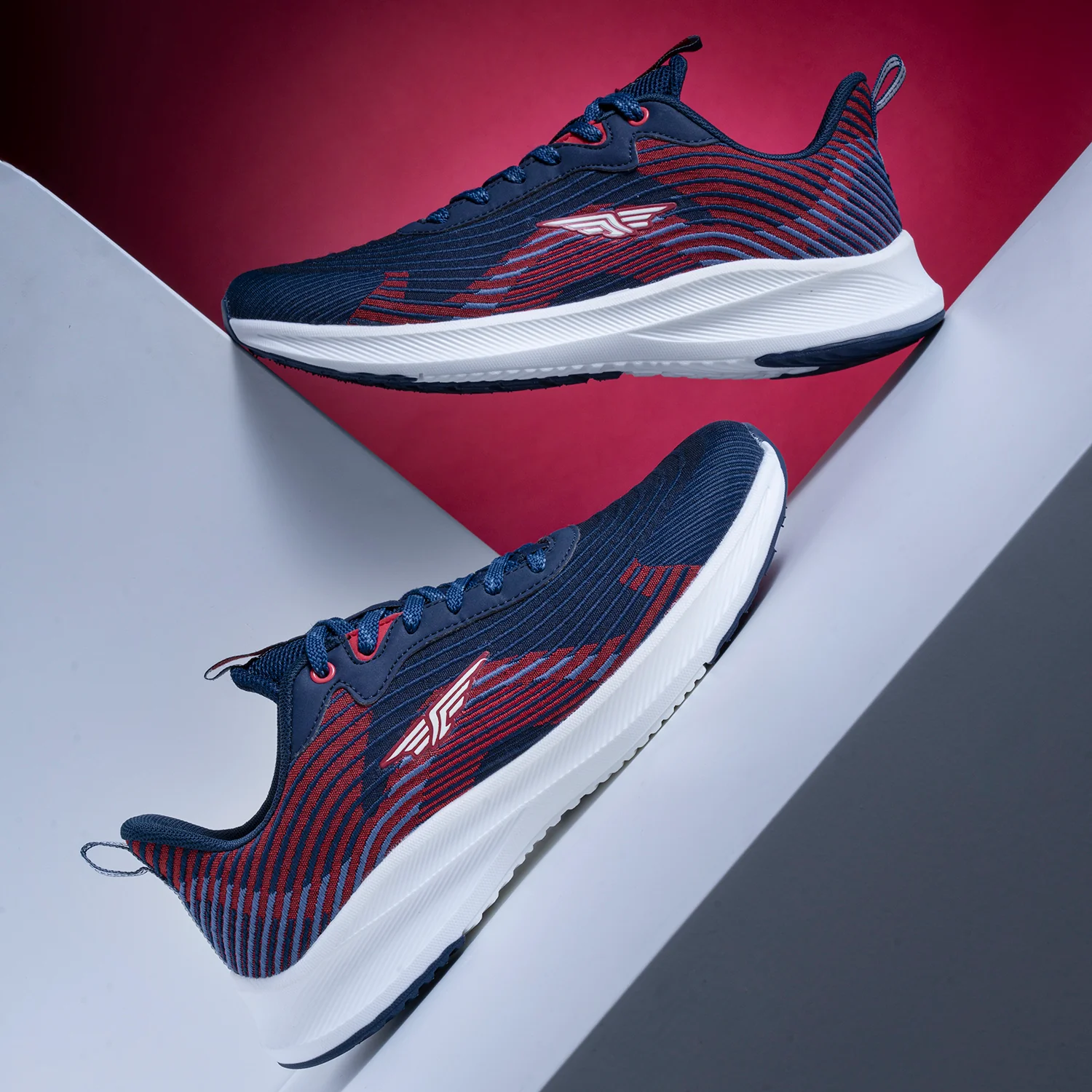 Men's Navy Walking Shoes - Image 6