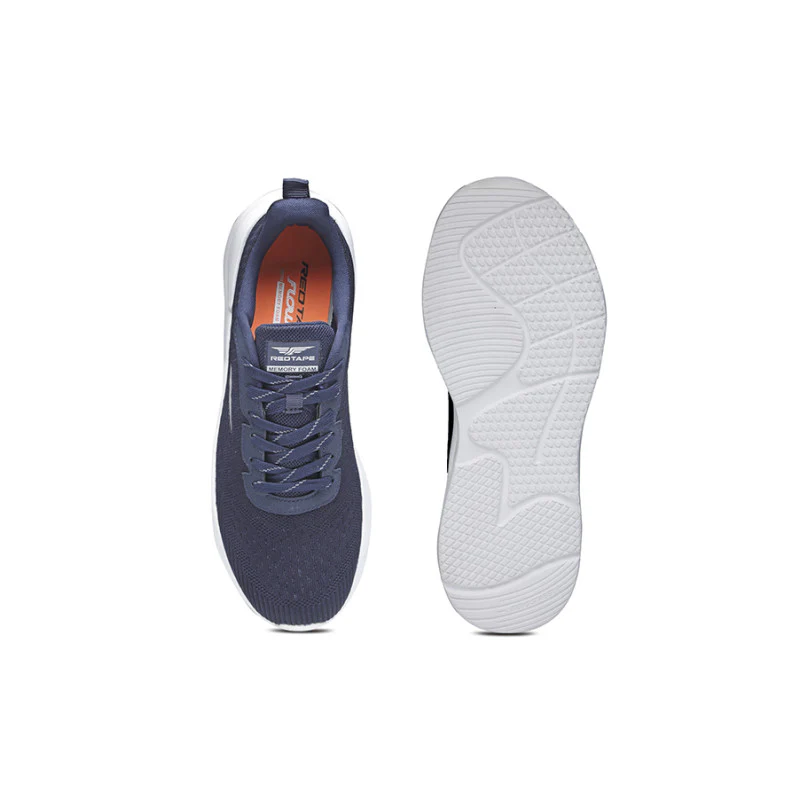 Men's Navy Walking Shoes - Image 6