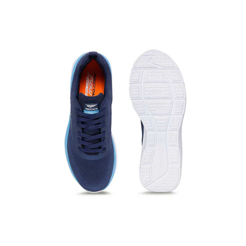 Men's Navy Walking Shoes - Image 6