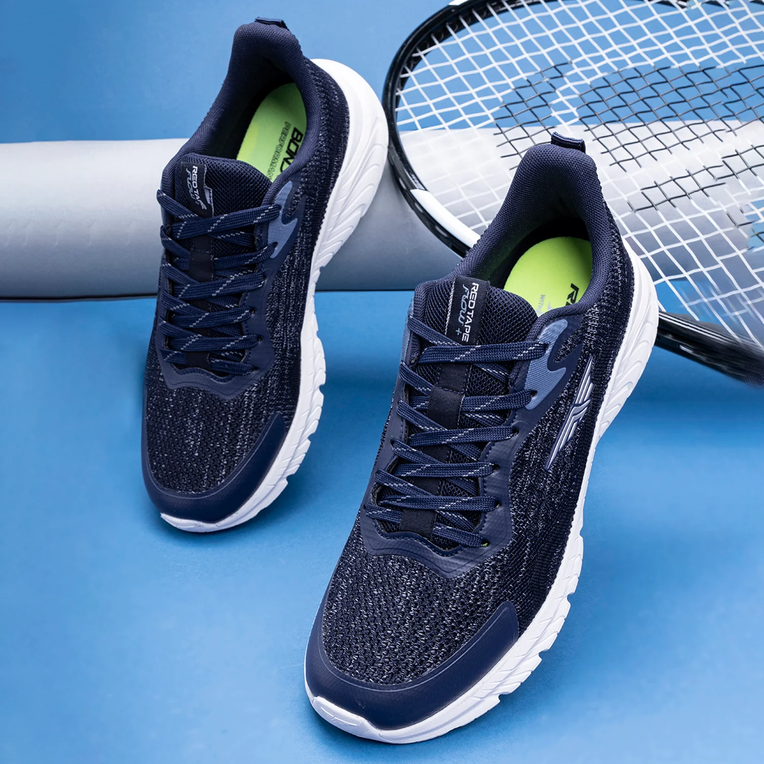 Men Navy Walking Shoes - Image 6
