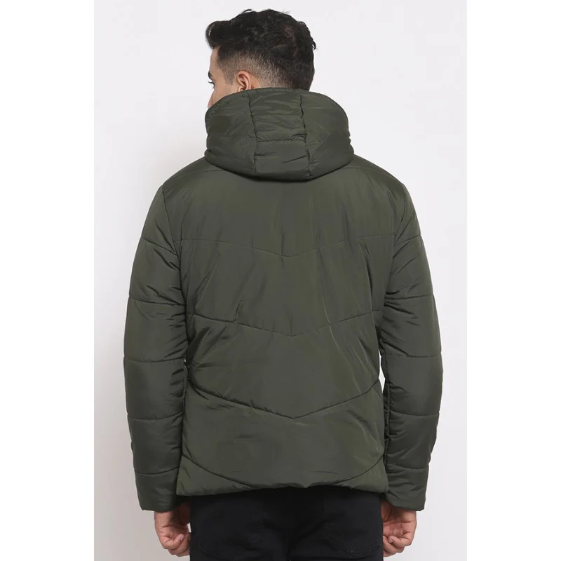 Men's Olive Jacket - Image 2
