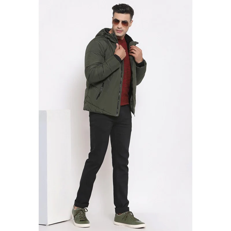 Men's Olive Jacket - Image 4