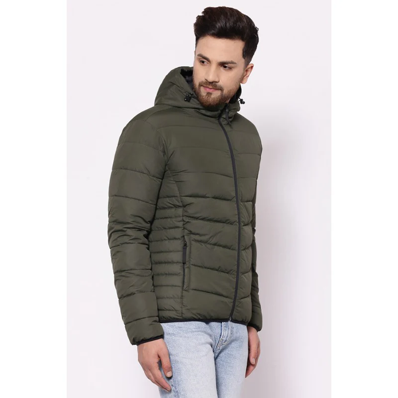 Men's Olive Jacket - Image 2