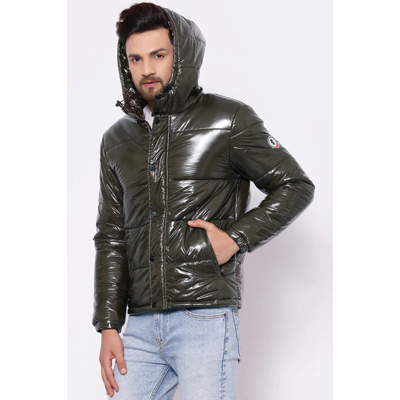 Men's Olive Jacket - Image 2