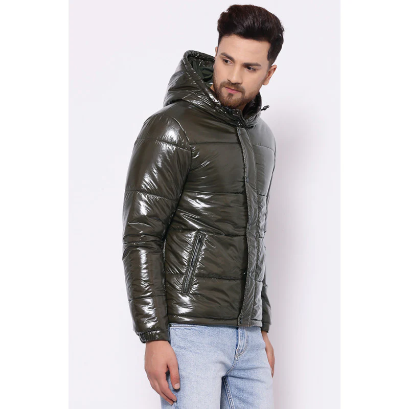 Men's Olive Jacket - Image 3