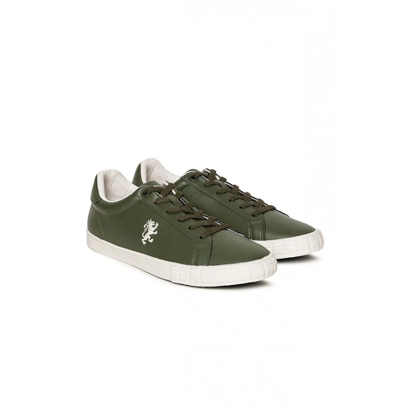 Men Olive Sneakers - Image 7