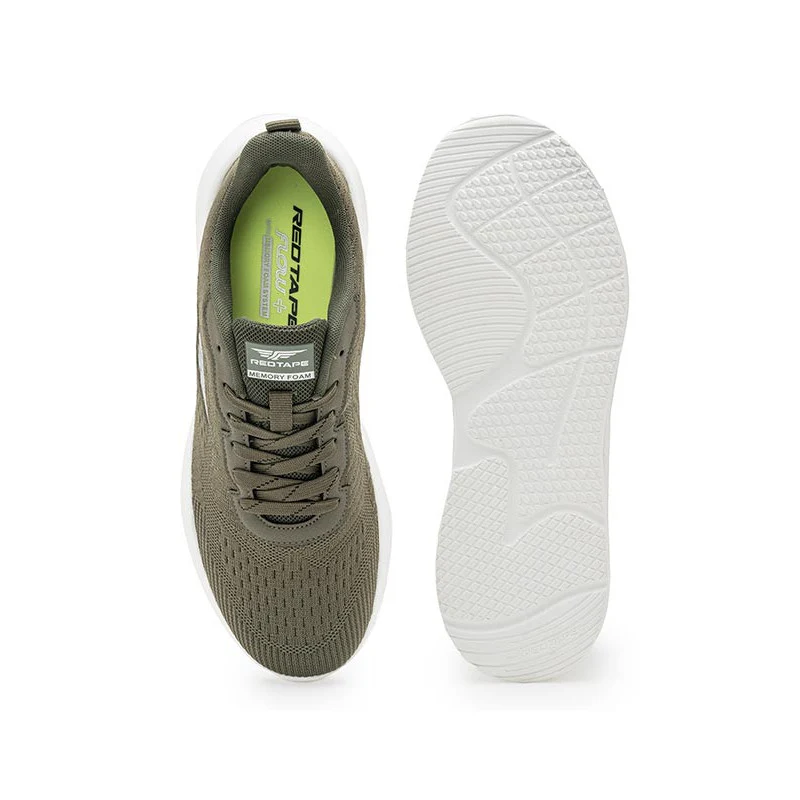 Men's Olive Walking Shoes - Image 6