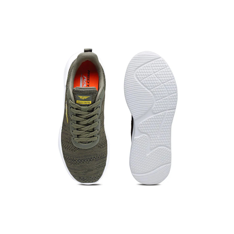 Men's Olive Walking Shoes - Image 6