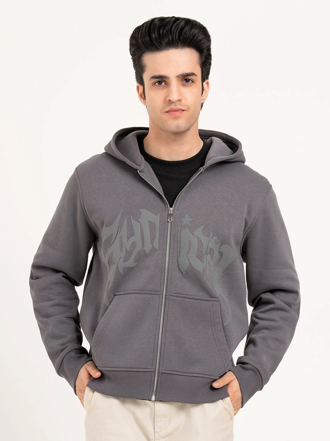 RedTape Men's Printed Hoodie for Everyday Comfort - Image 2