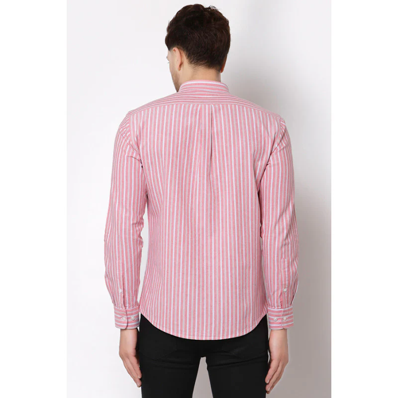 Men's Red Stripe Shirt - Image 3