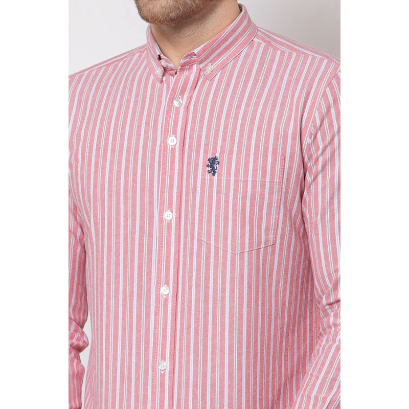 Men's Red Stripe Shirt - Image 5