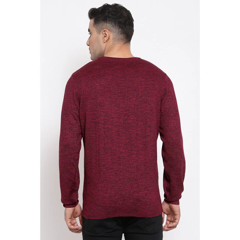 Men Red Sweater - Image 3