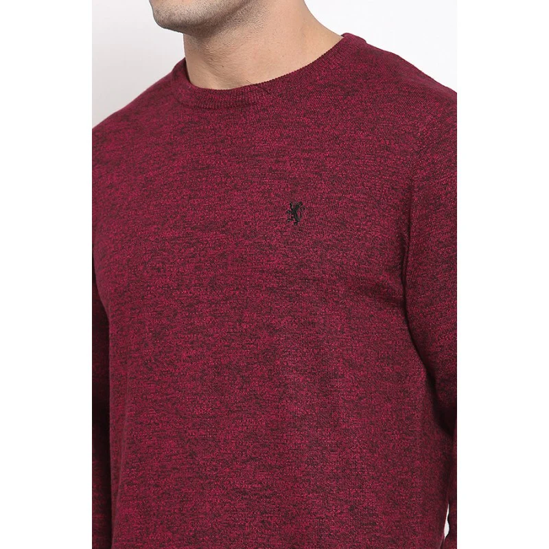 Men Red Sweater - Image 4