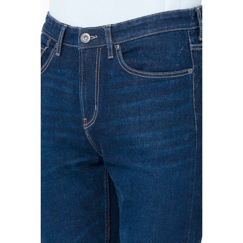 Men's Rinse Blue Skinny Jeans - Image 4