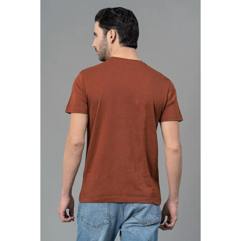 Men's Round Neck Casual T-Shirt - Image 3