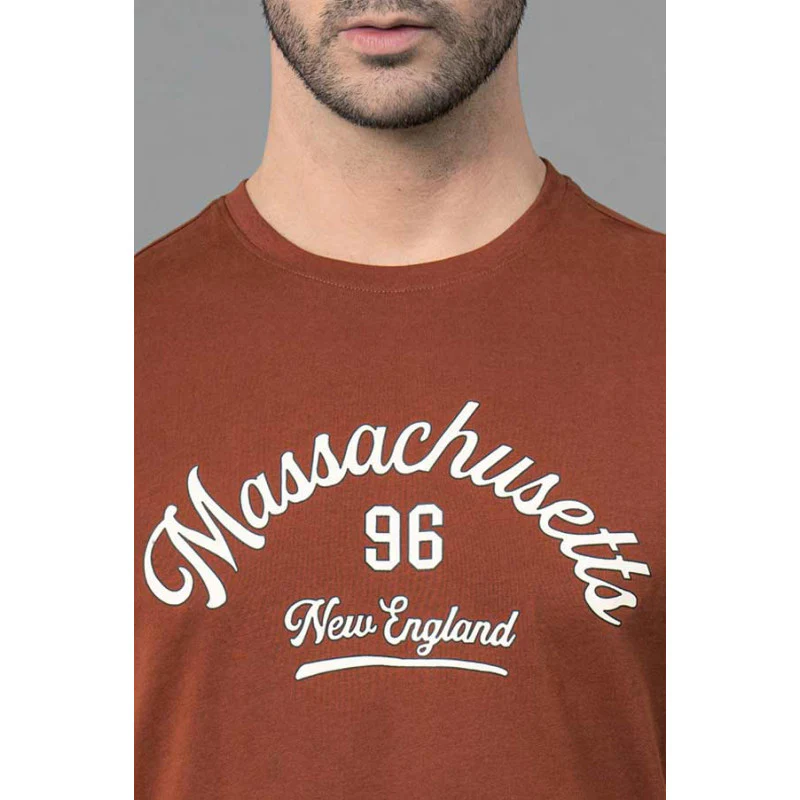 Men's Round Neck Casual T-Shirt - Image 4