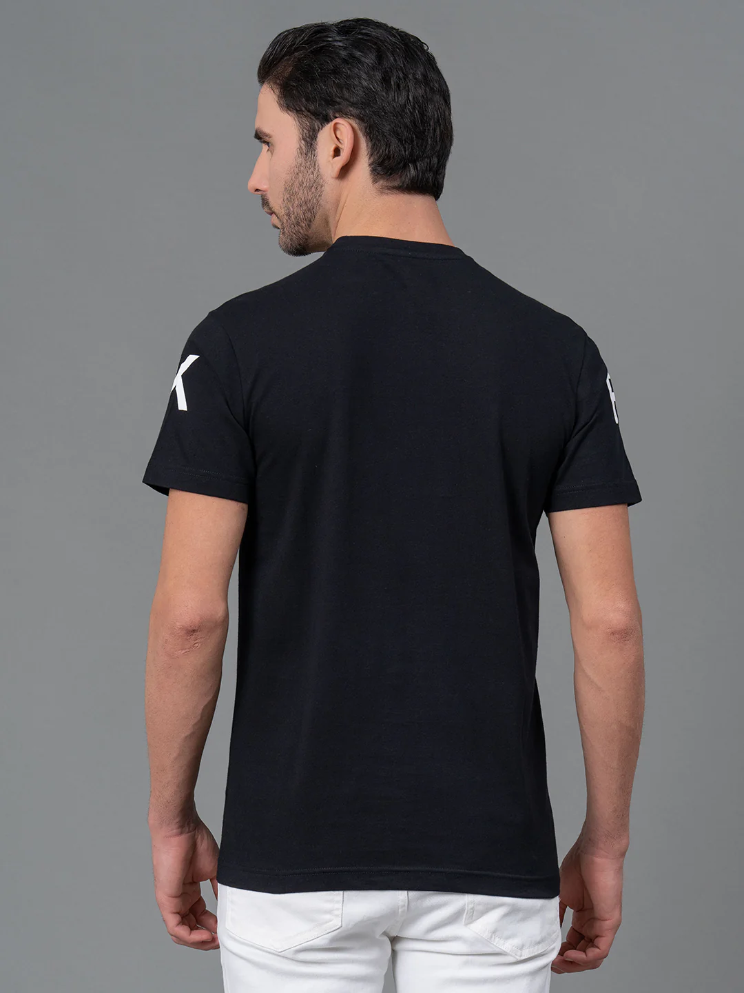 Men's Round Neck T-Shirt - Image 3