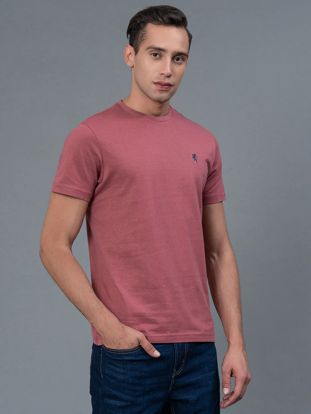 Men's Round NeckT-Shirt - Image 2