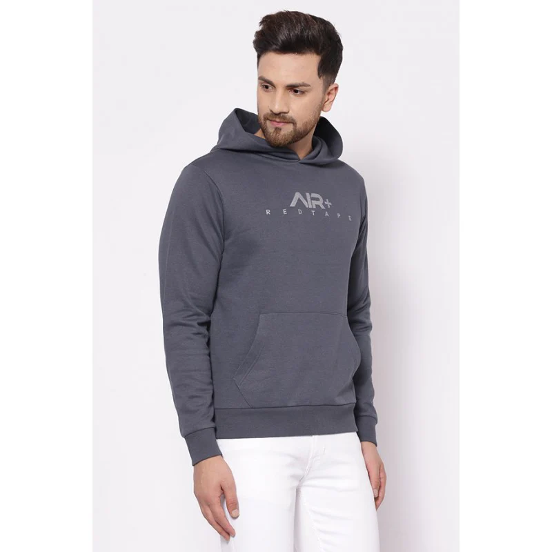 Men's Space Grey Hoodies - Image 2