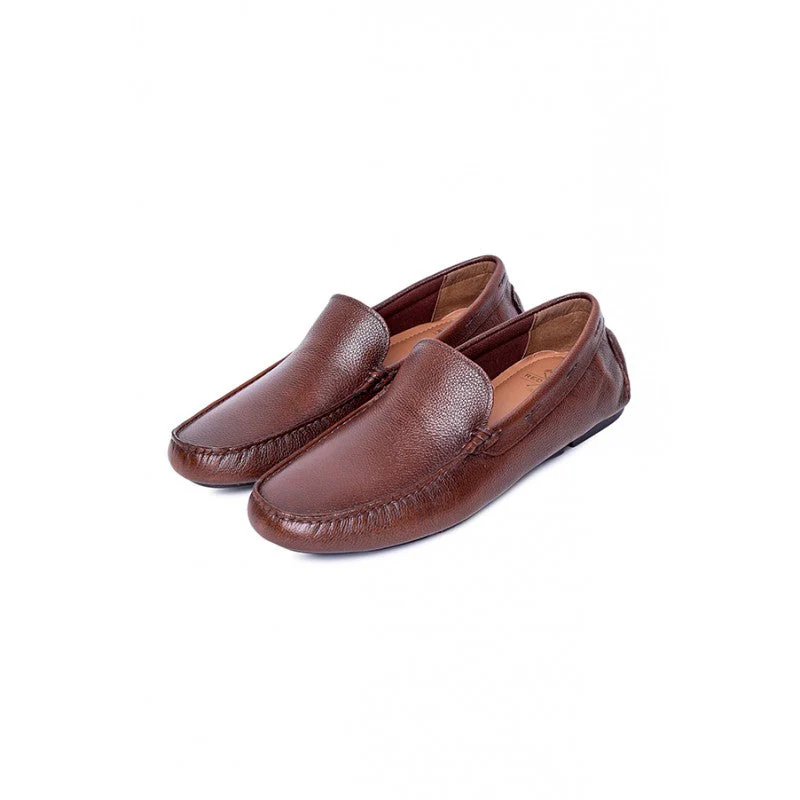 Men's Tan Moccasin - Image 5